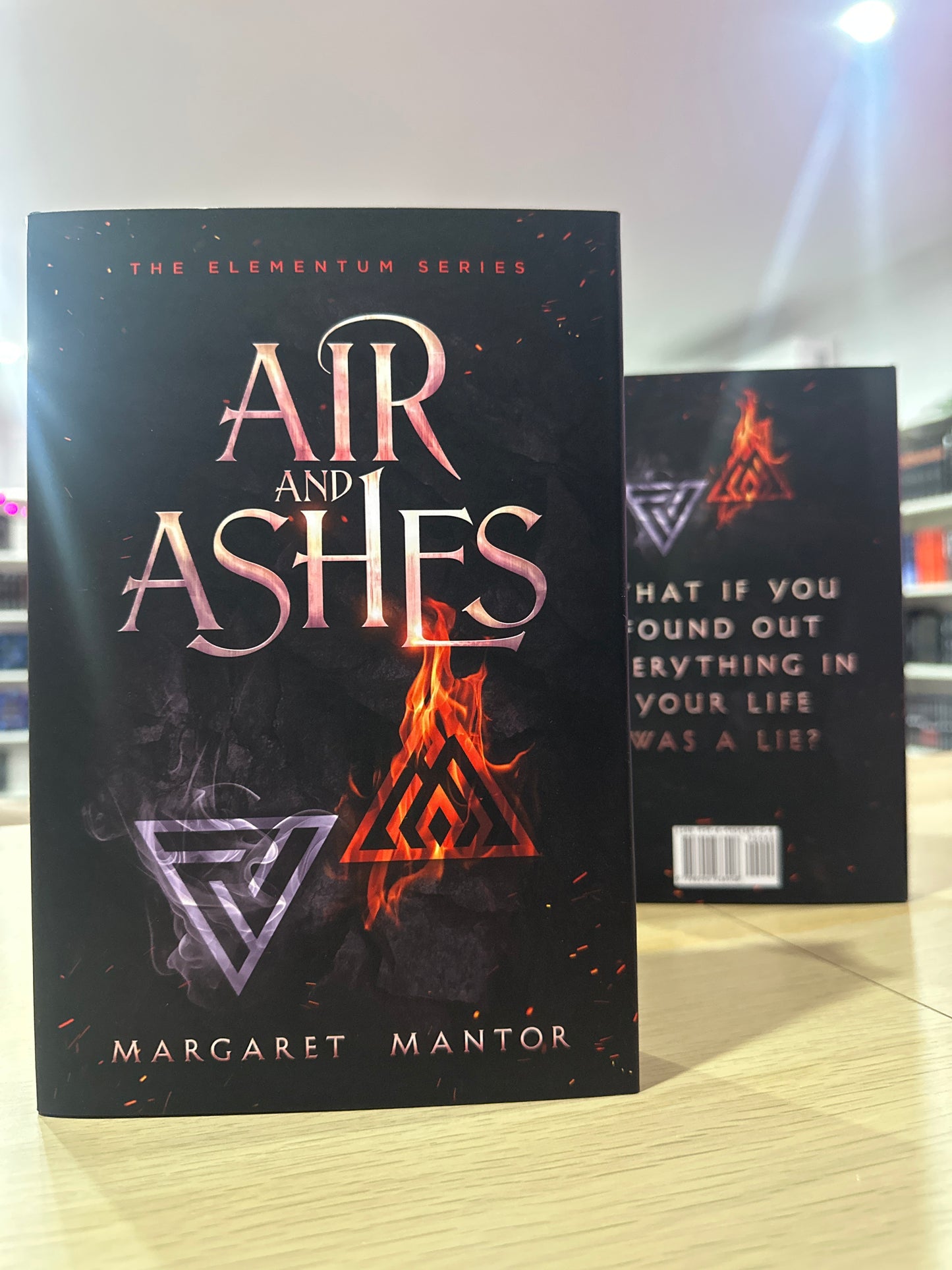 Air and Ashes: A Young Adult Science Fantasy Romance by Margaret Mantor