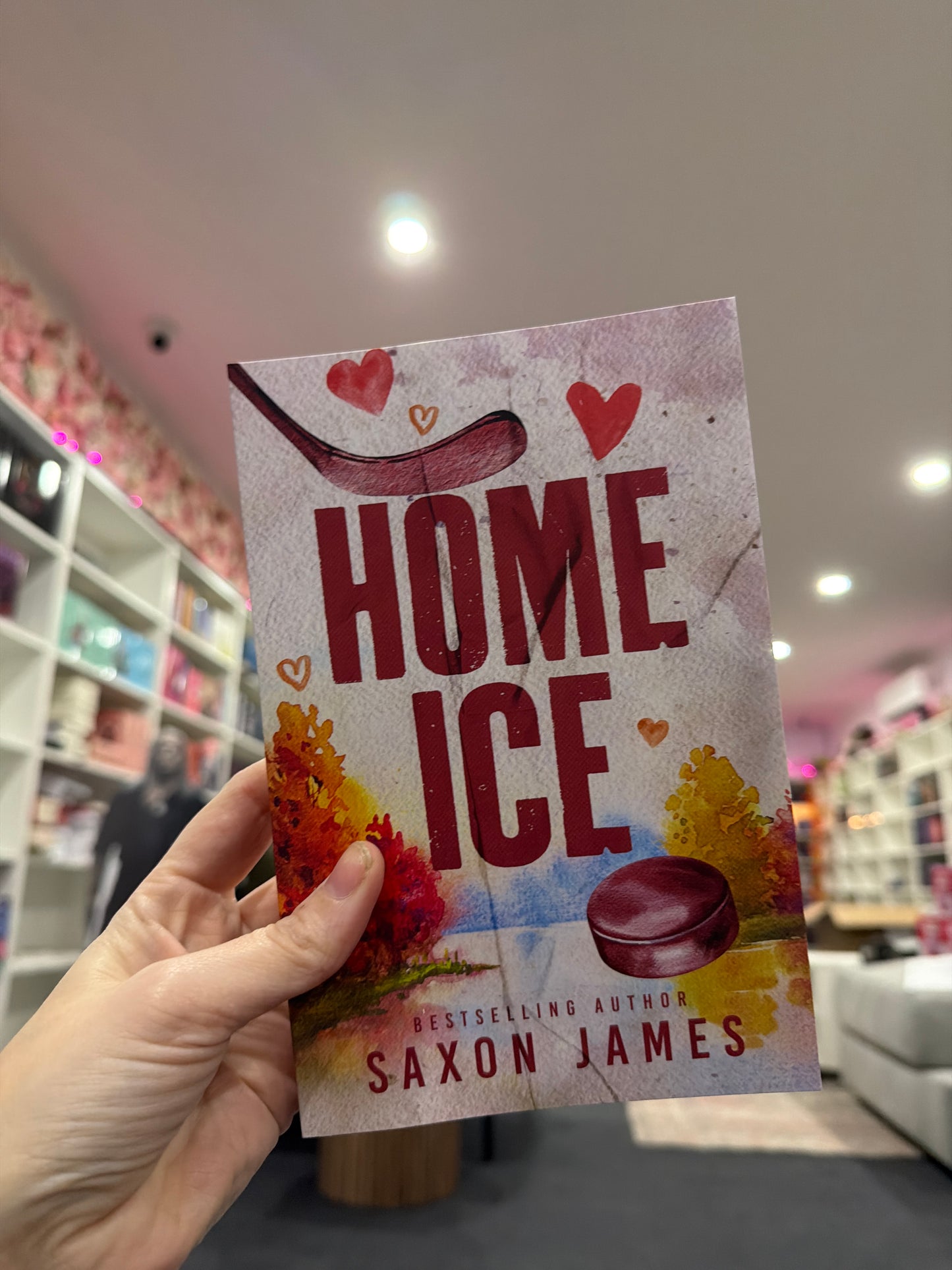 Home Ice by Saxton James
