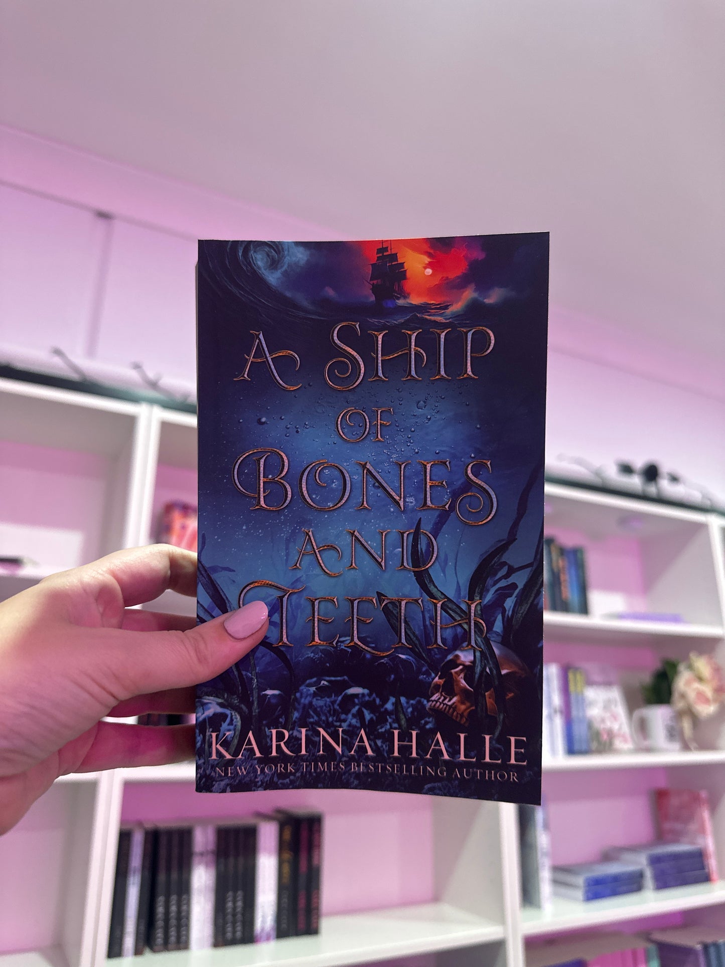 A Ship of Bones & Teeth: A dark Little Mermaid retelling by Karina Halle