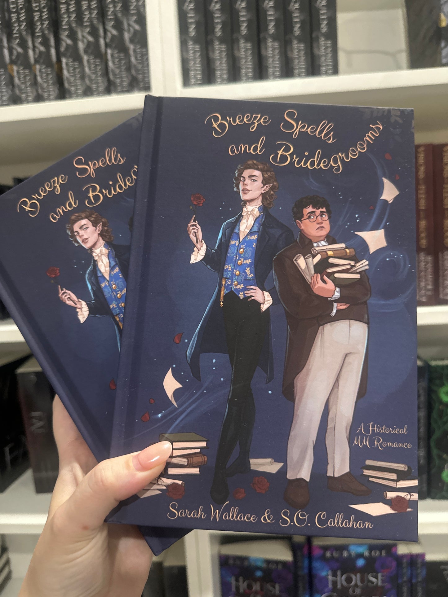 Breeze Spells and Bridegrooms by Sarah Wallace and S.O. Callahan MM HISTORICAL ROMANCE