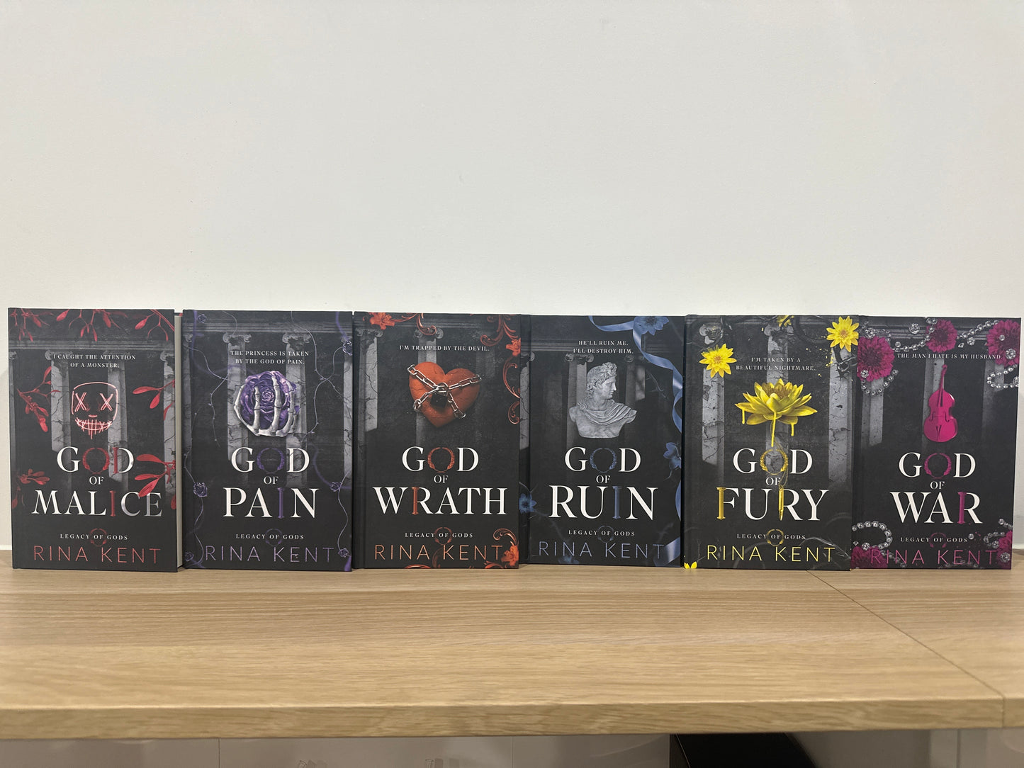 Legacy of Gods by Rina Kent Hardcovers