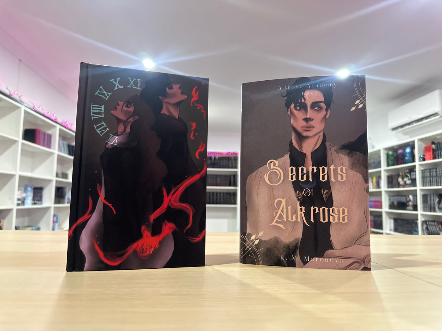 Of Deathless Shadows / Secrets of Alkrose by K.M. Moronova HARDCOVER