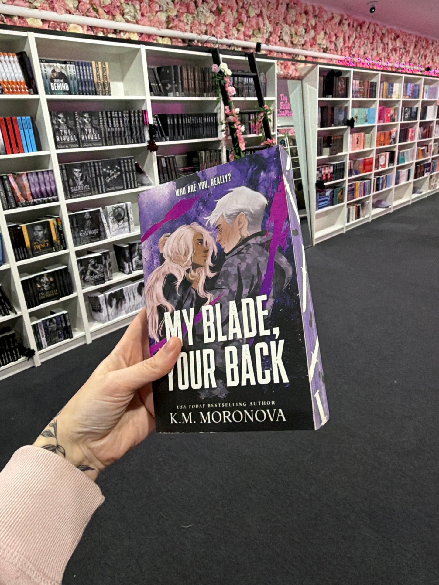 My Blade, Your Back: The Dark Military Romance Sequel to Your Knife, My Heart