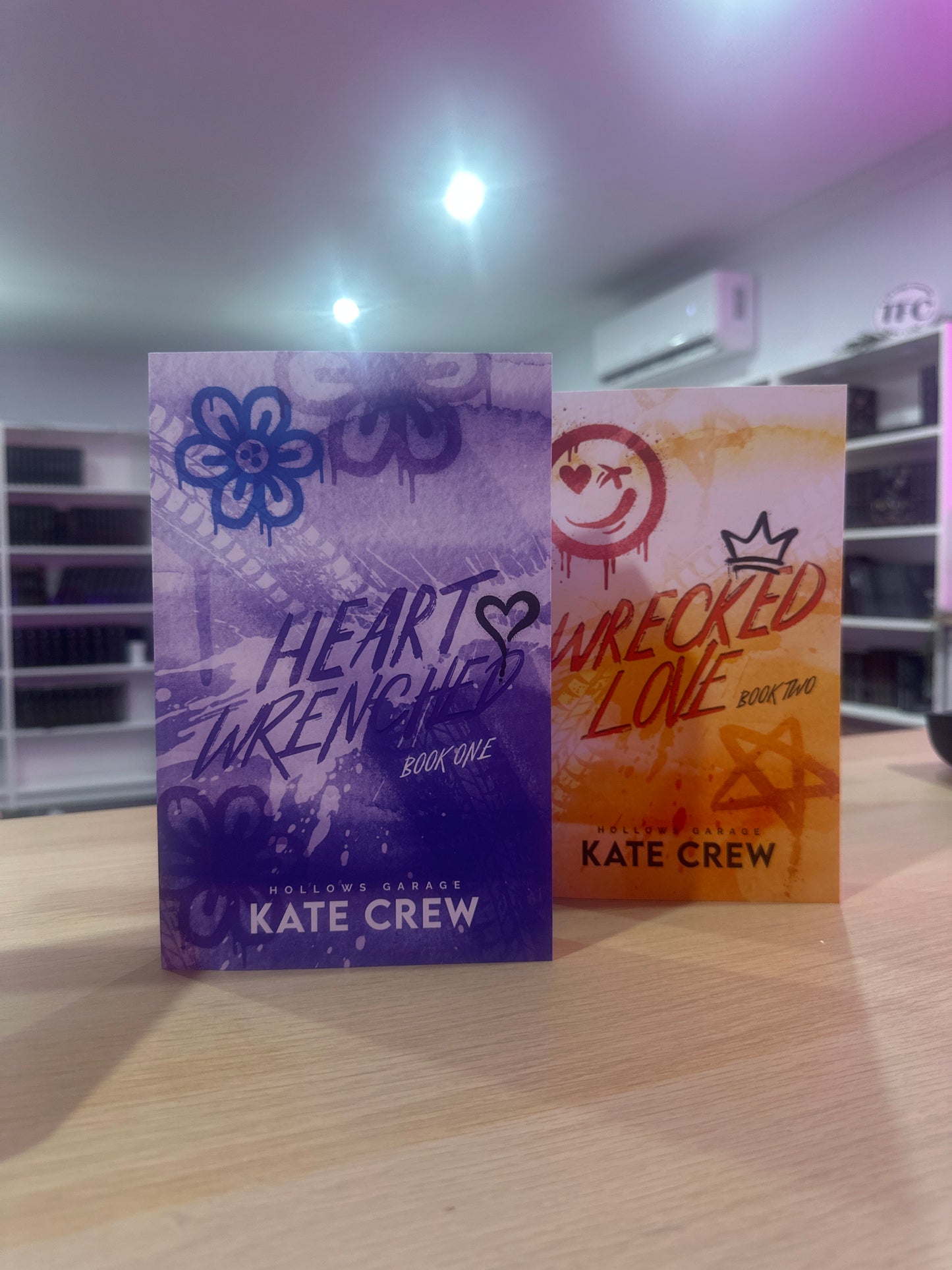 Hollows Garage series by Kate Crew