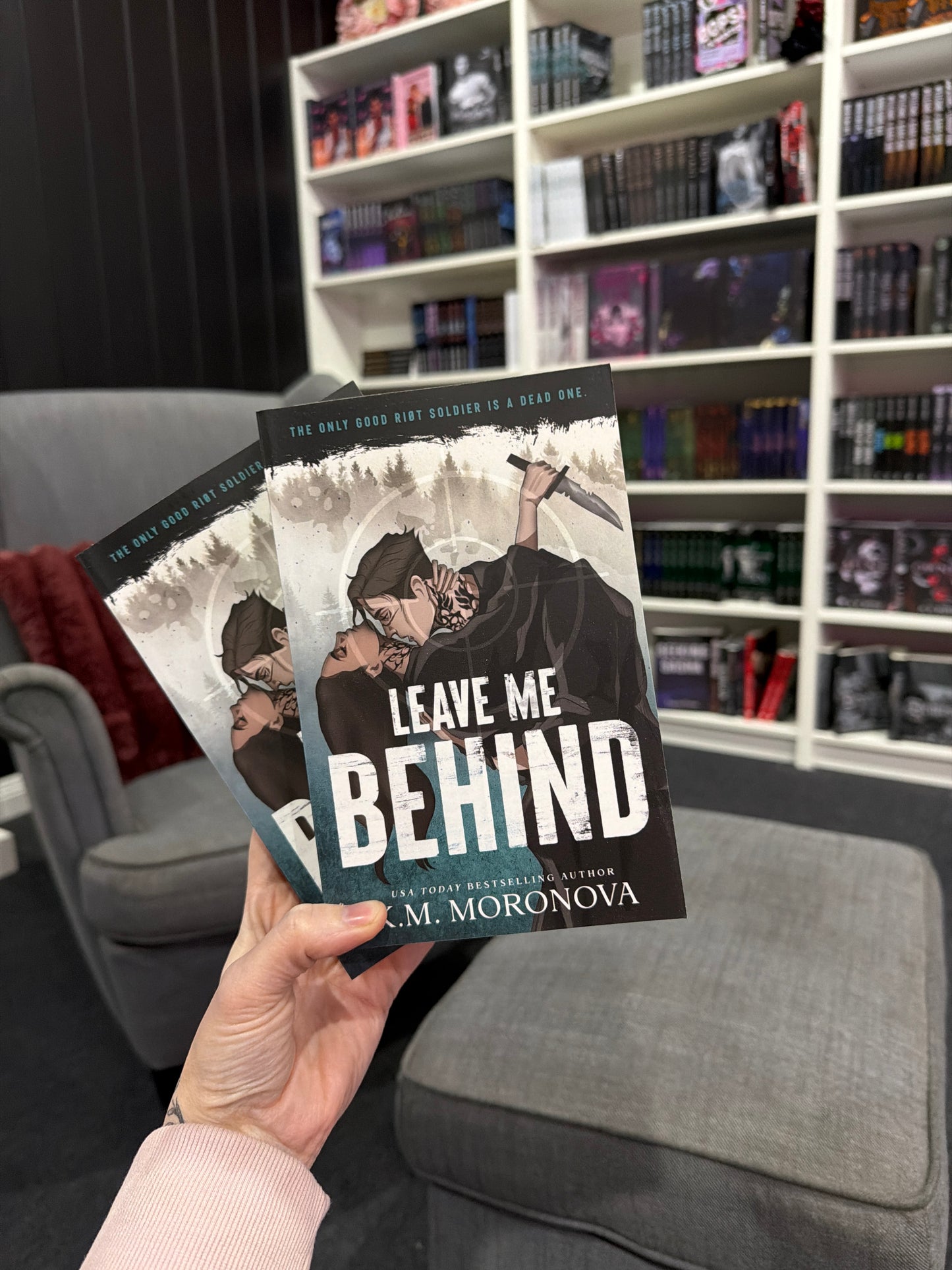Leave me Behind by K.M. Moronova