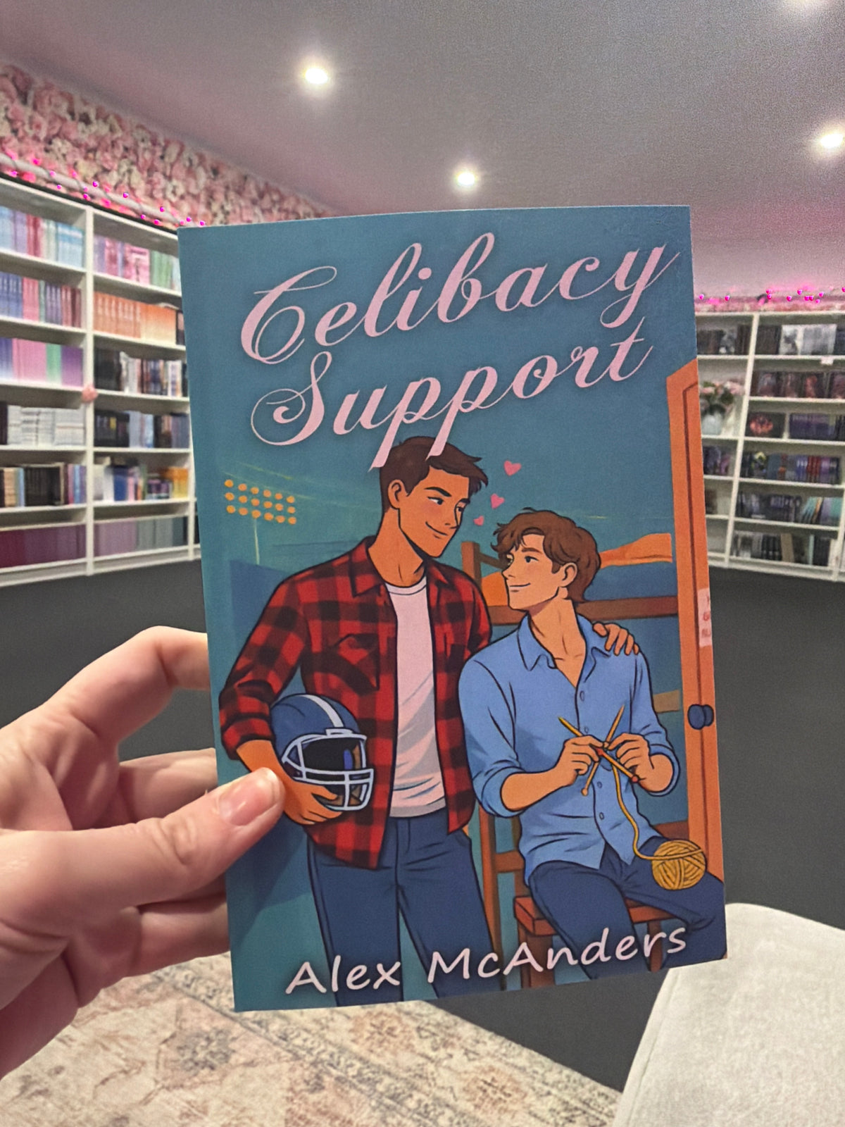 Celibacy Support by Alex McAnders MM sports rom-com