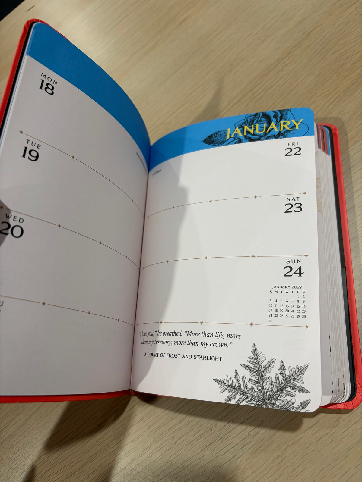 Acotar 2027 planner