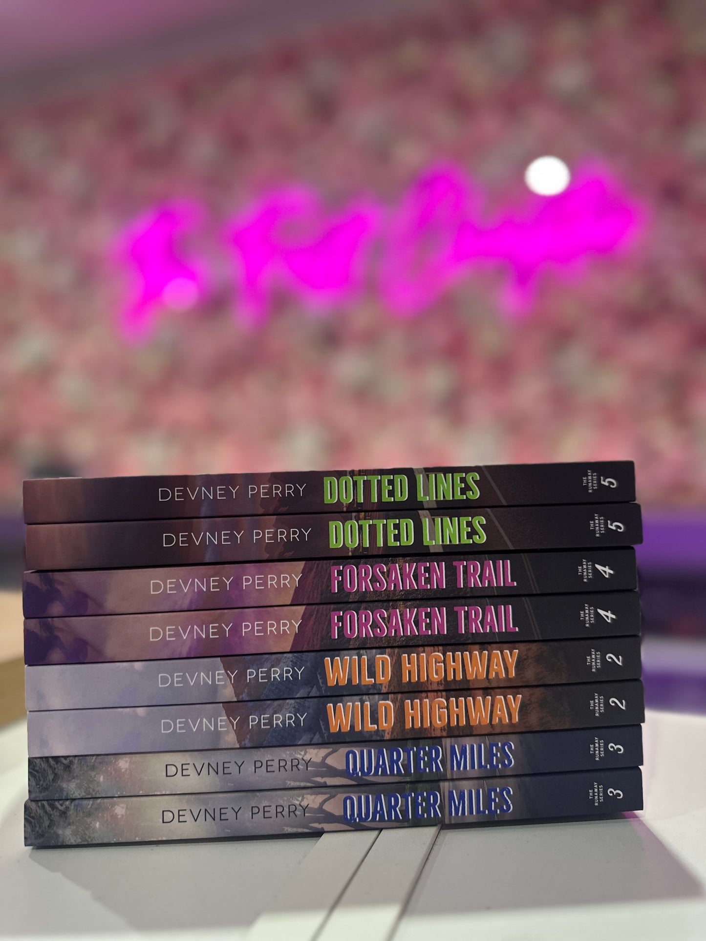 Runaway Series by Devney Perry sold separately men covers