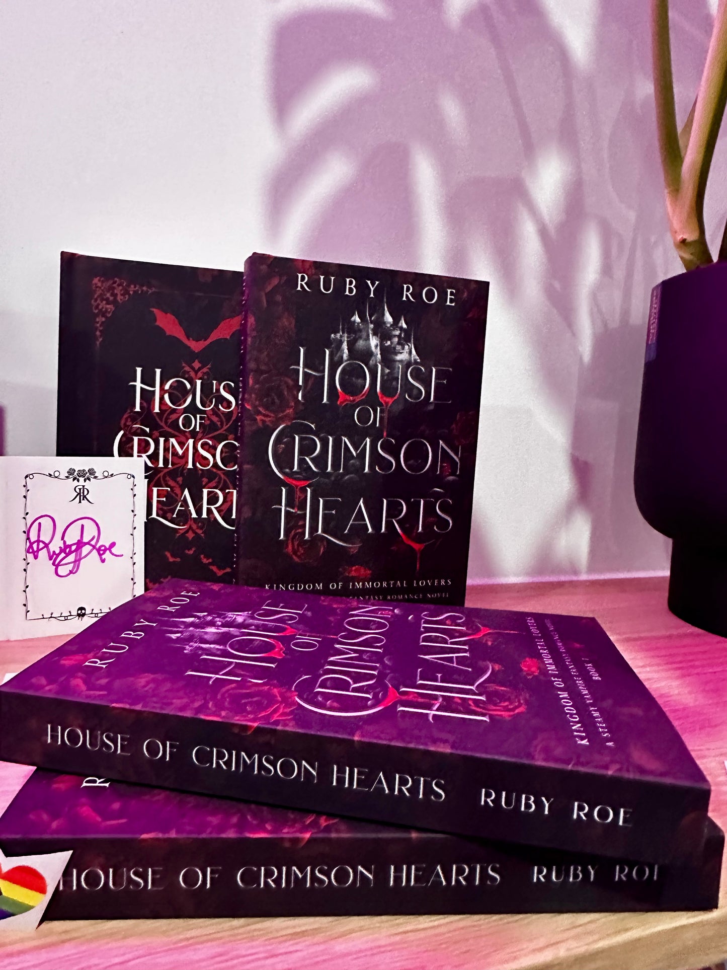 House of Crimson Hearts or House of Crimson Kisses by Ruby Roe