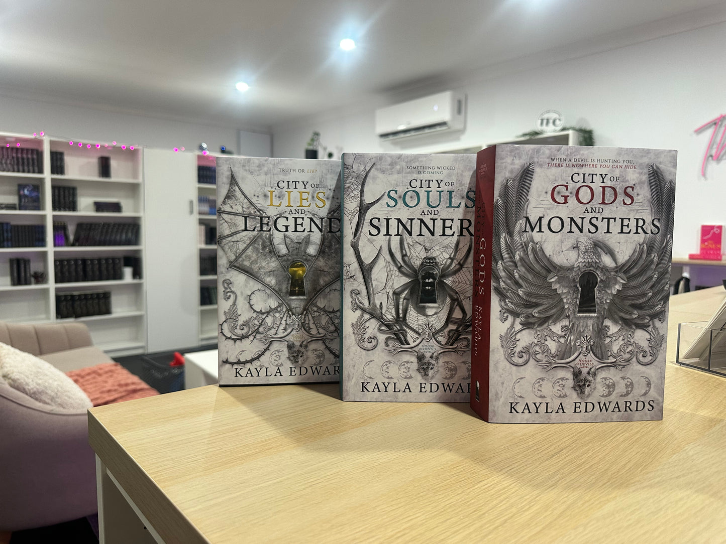 House of Devils Series by Kayla Edwards Hardcover