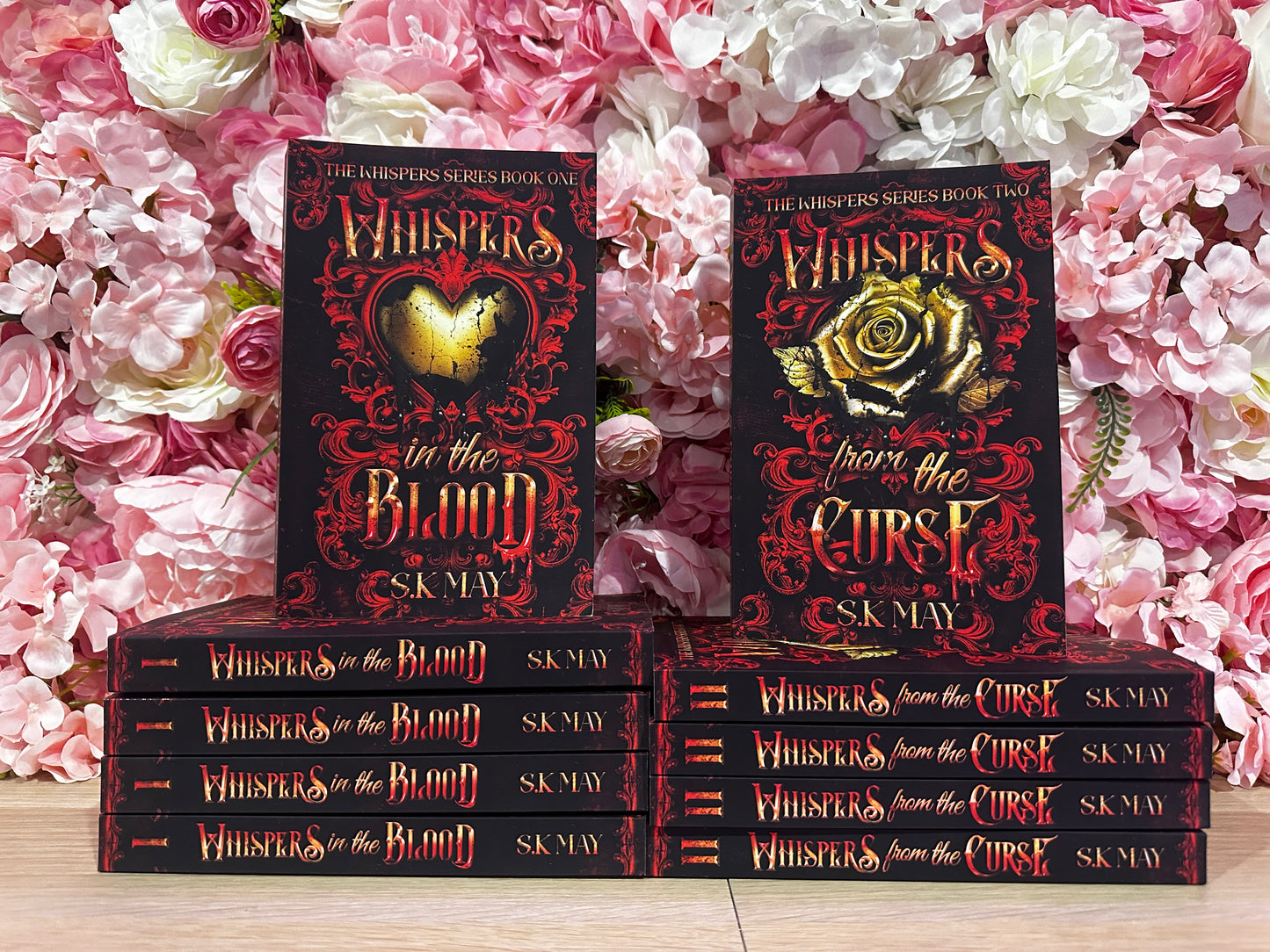 Whispers in the blood / whispers from the curse by S K May