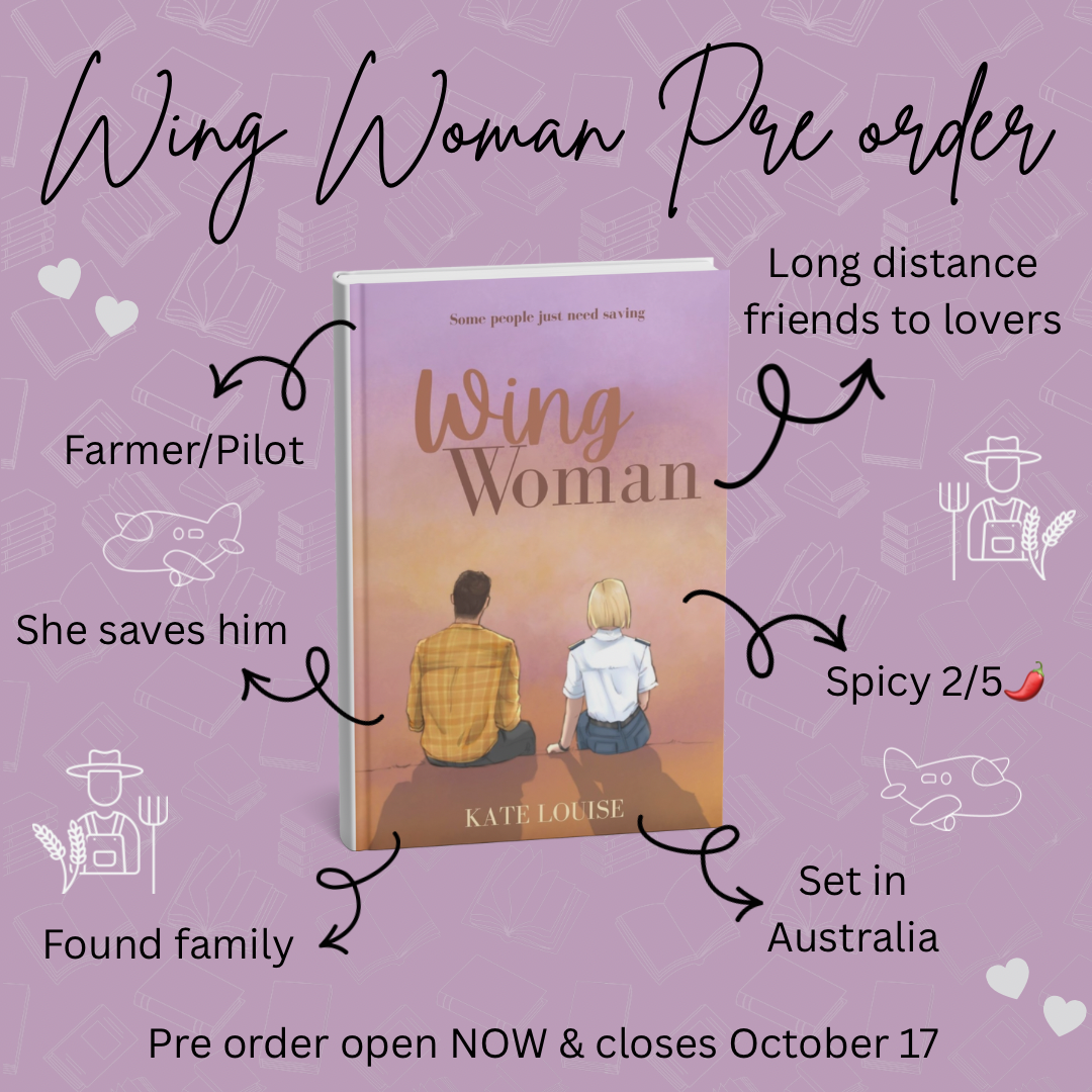 Wing Woman by Kate Louise PRE ORDER*