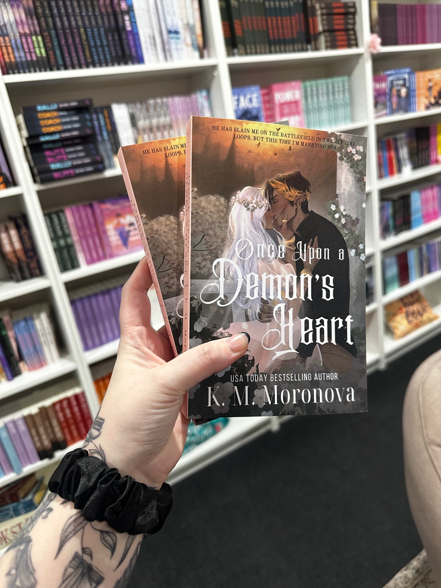 Once upon a demons heart by K.M Moronova