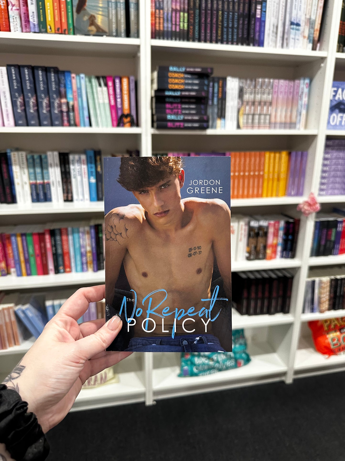 No Repeat Policy by Jordon Greene - MM romance