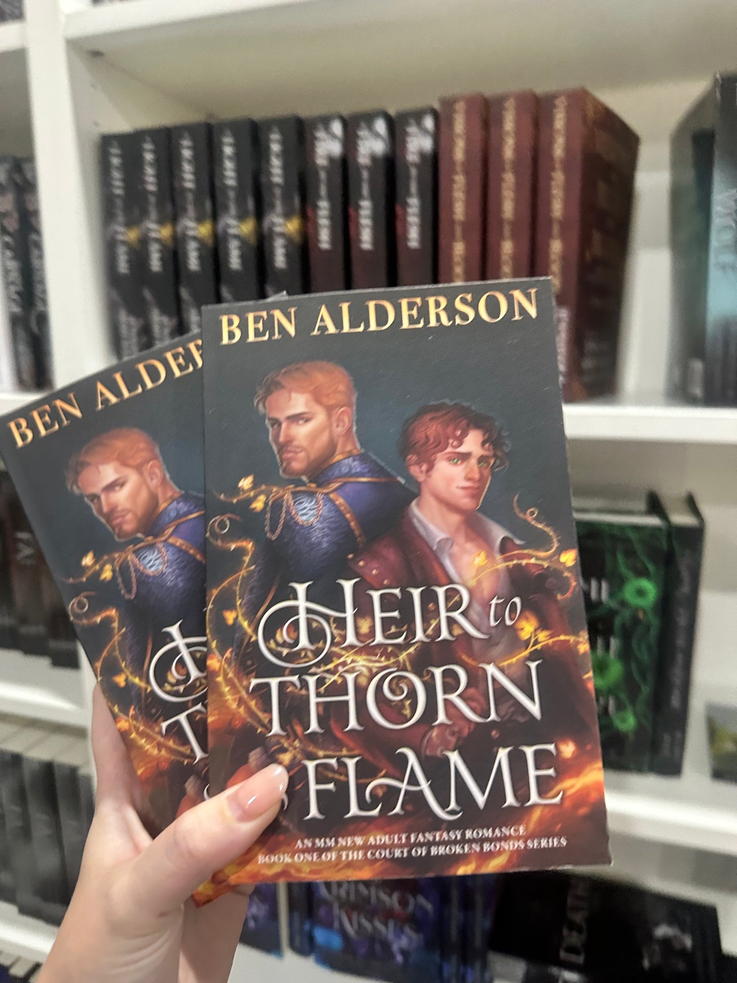Heir to Thorn and Flame: A totally addictive MM fantasy romance (Court of Broken Bonds Book 1)