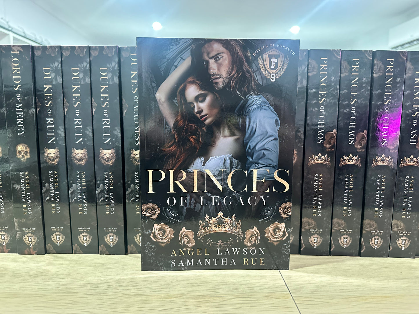 Lords of Forsyth series - people cover by Angel Lawson and Samantha Rue