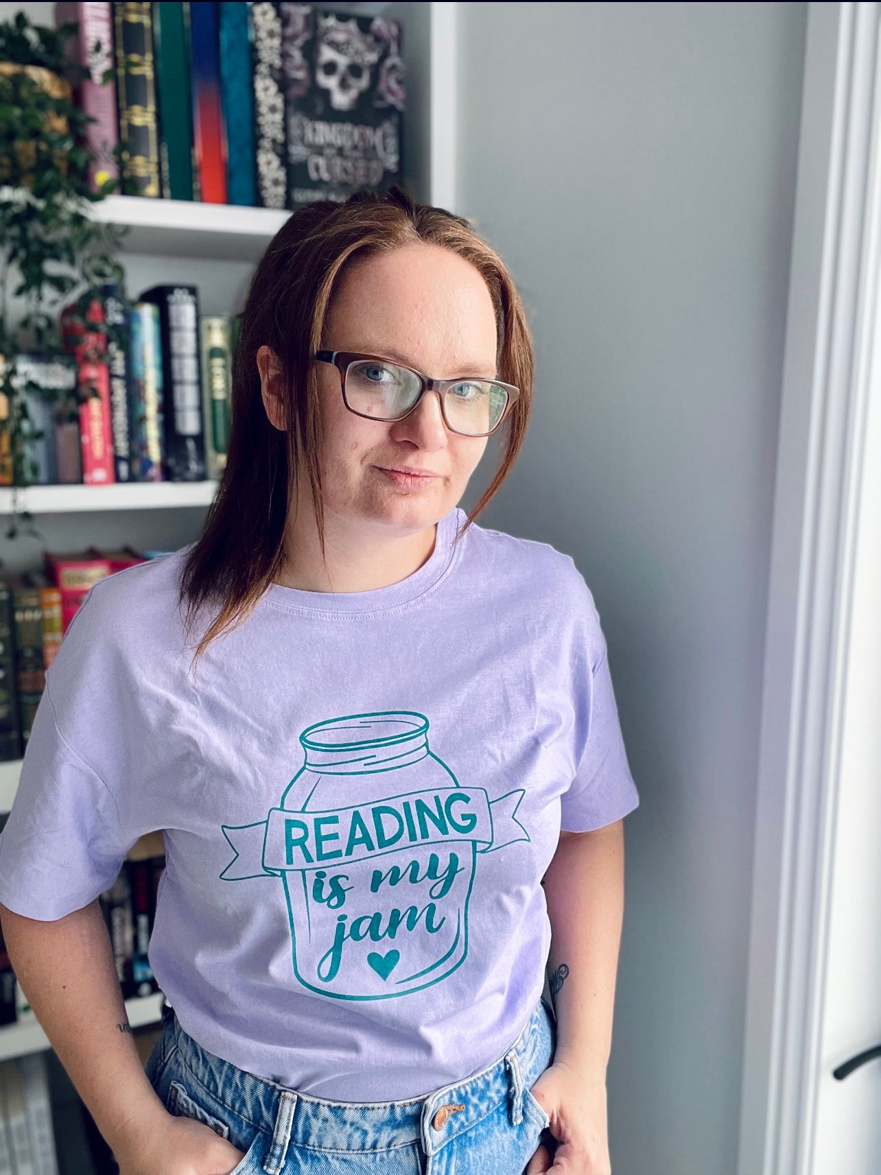 Reading Is My Jam T-Shirt - SIZE XL