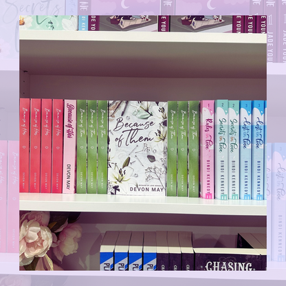 Because of Us (0.5) or Because Of Her (1) Because of Them (2) or Because Of Me (3)by Devon May