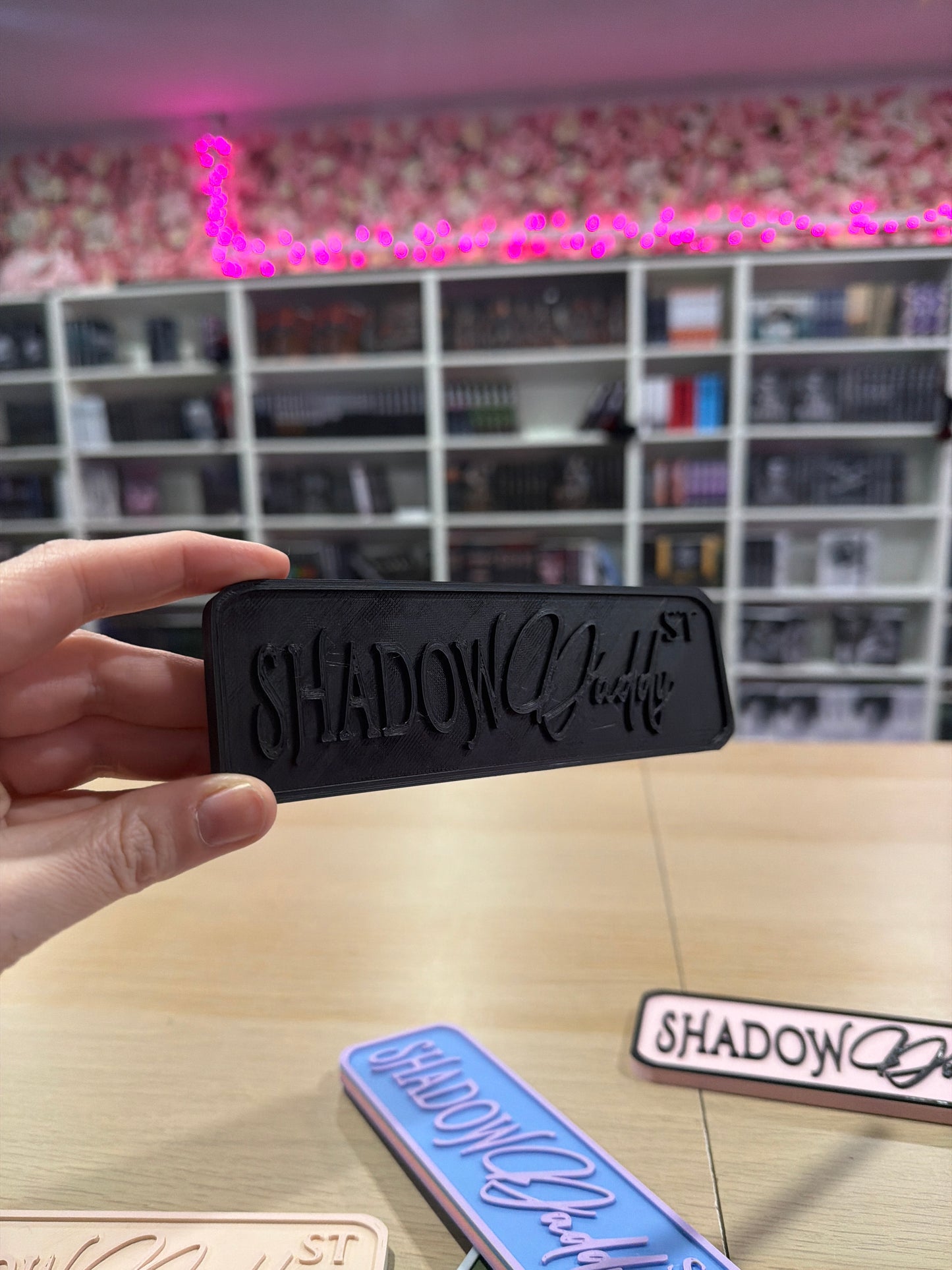 Shadow Daddy 3d sign