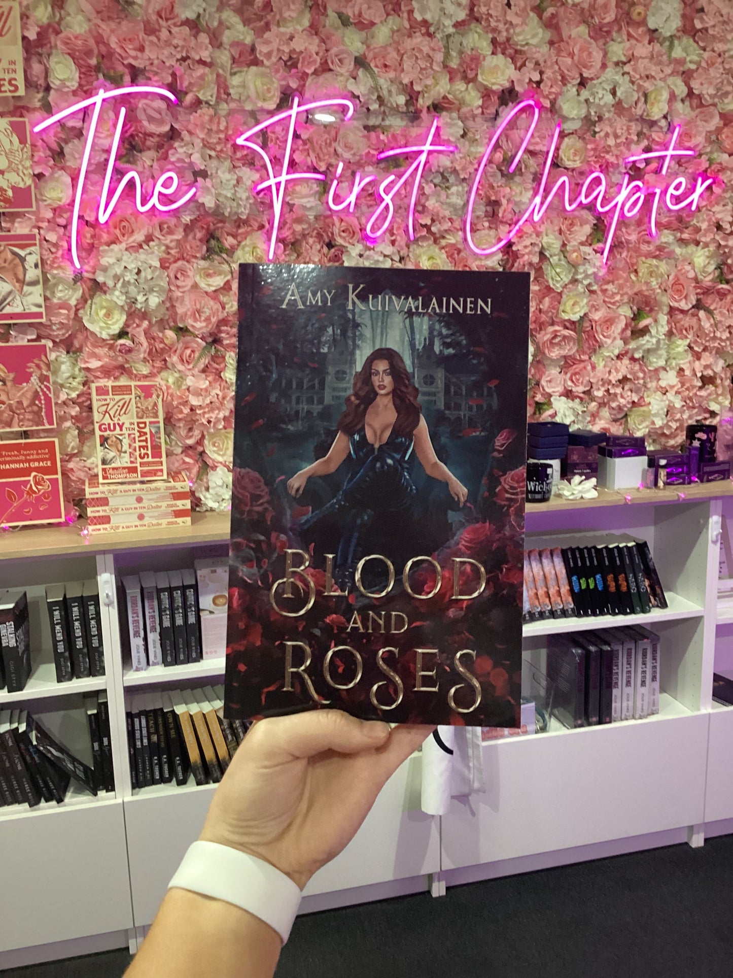 Blood and Roses by Amy Kuivalainen (#1 The Blood Lake Chronicles)