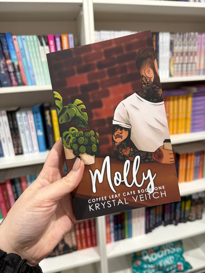 Molly / Penny coffee leaf cafe series by Krystal Veitch