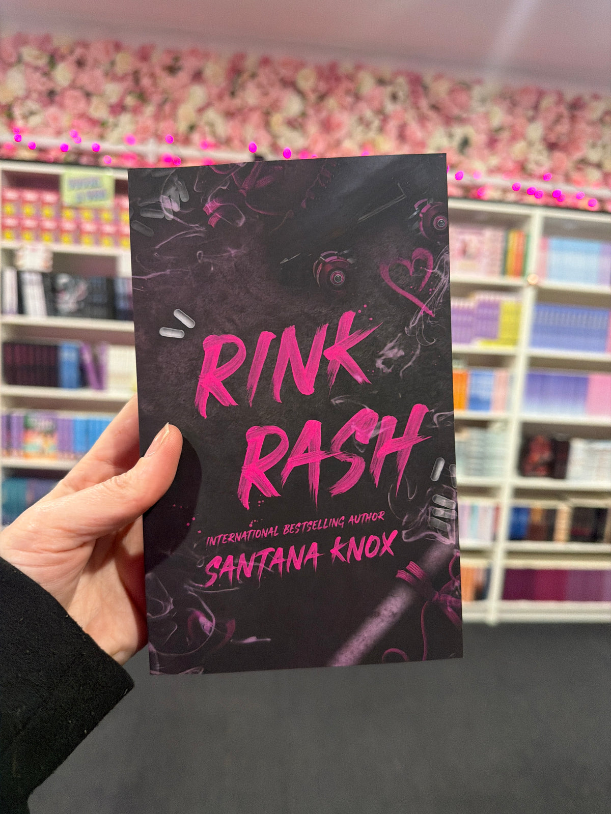 Rink Rash: A Rivals to Lovers Roller Derby Sports Romance by Santana Knox