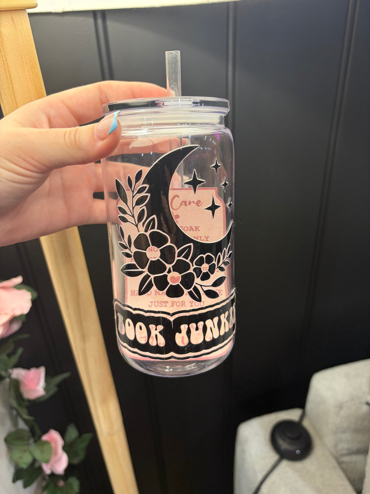 Plastic Bookish Cups