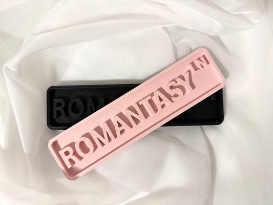 Romantasy street sign - 3d printed