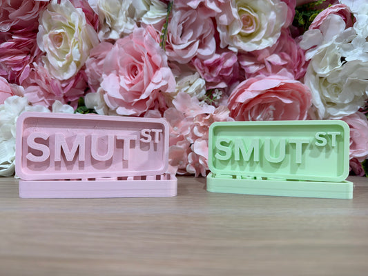 Smut St street sign - 3d printed