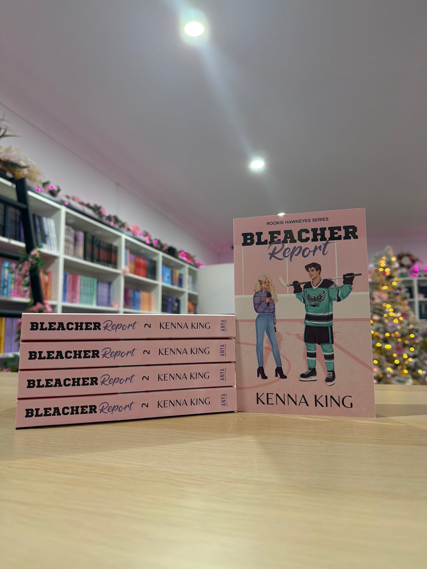 The Rookie Hawkeyes Series by Kenna King