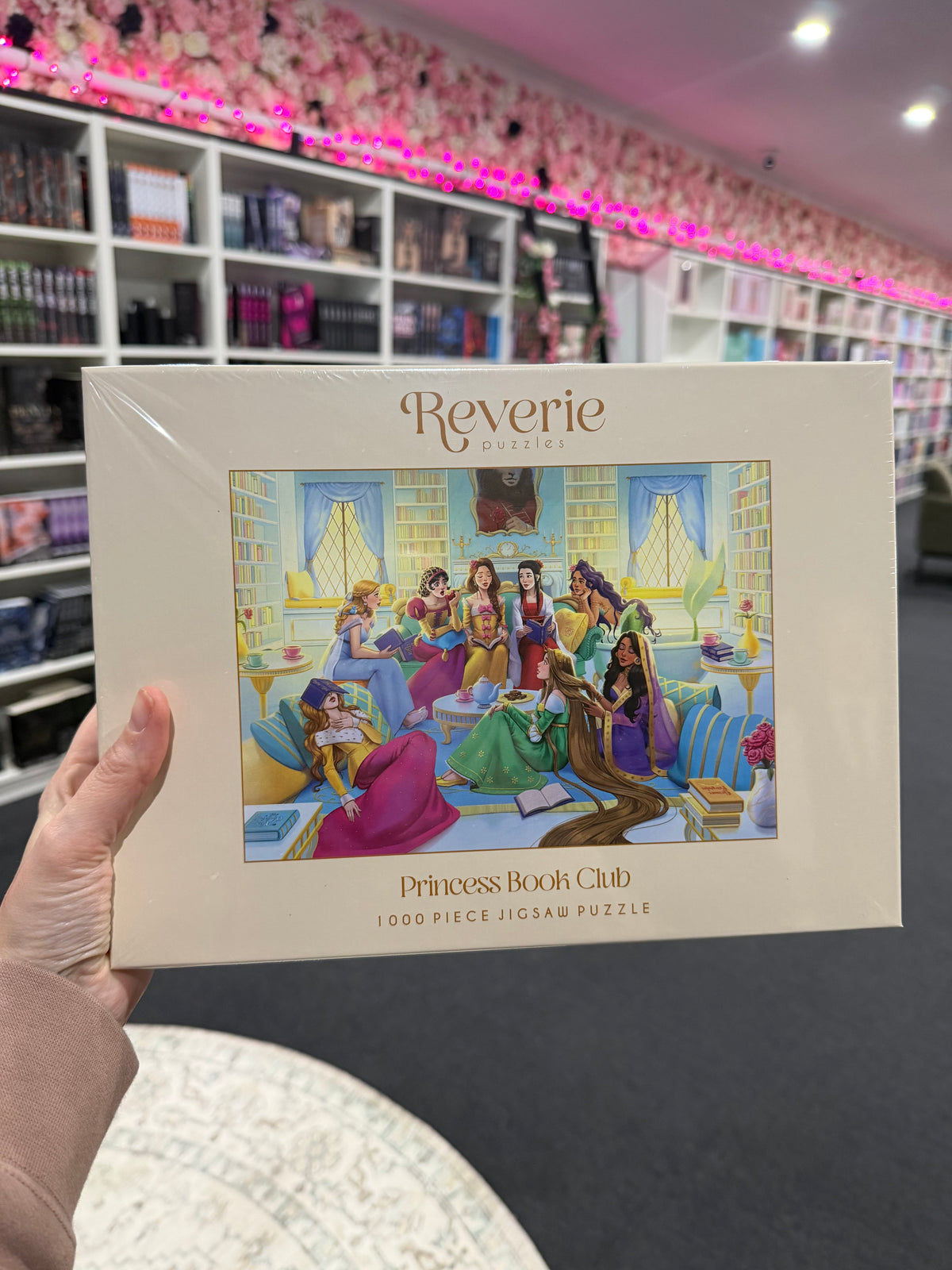 Princess Book Club 1000 piece puzzle REVERIE PUZZLES