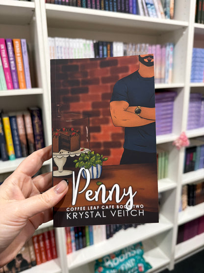 Molly / Penny coffee leaf cafe series by Krystal Veitch