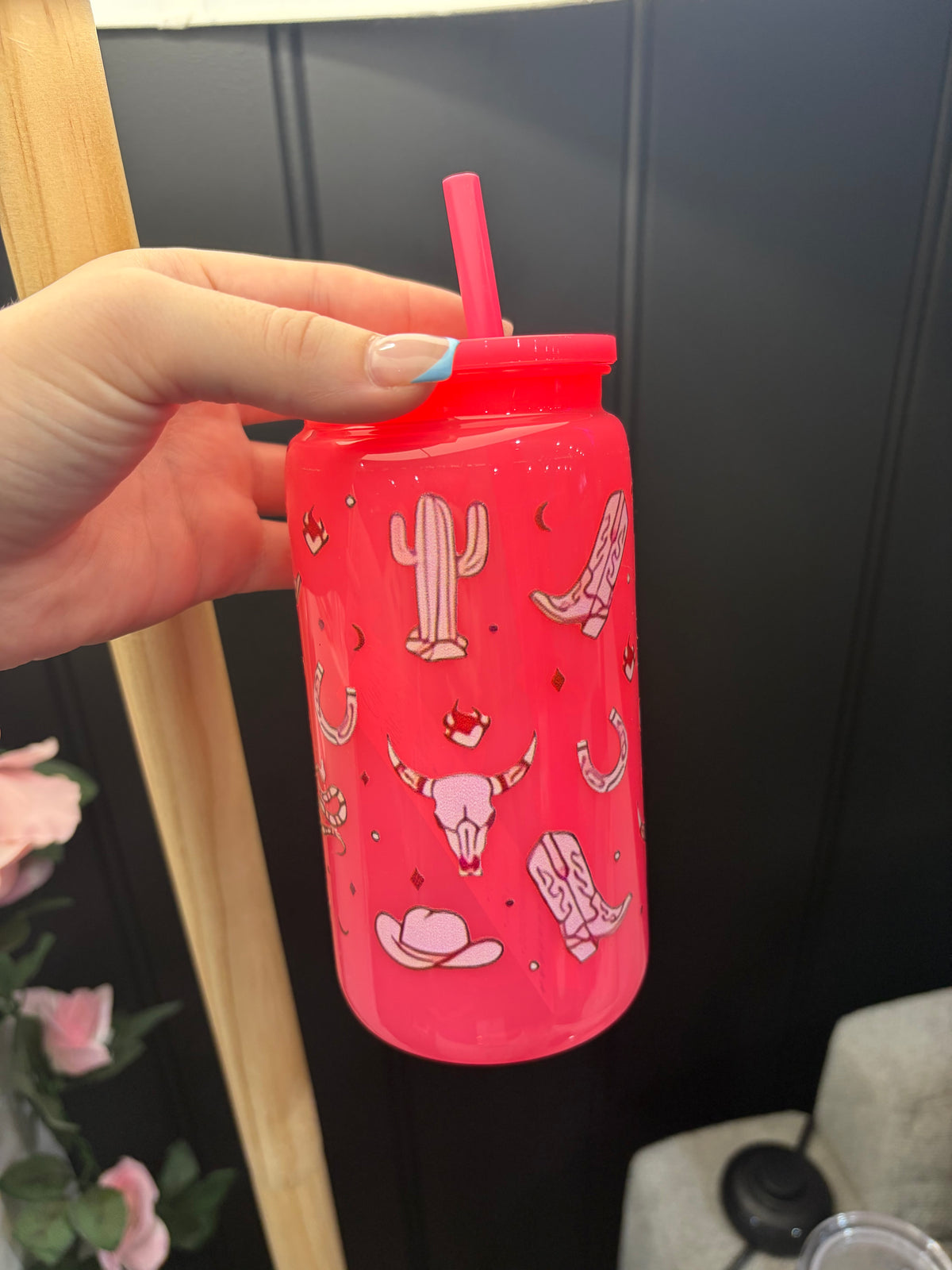 Plastic Bookish Cups