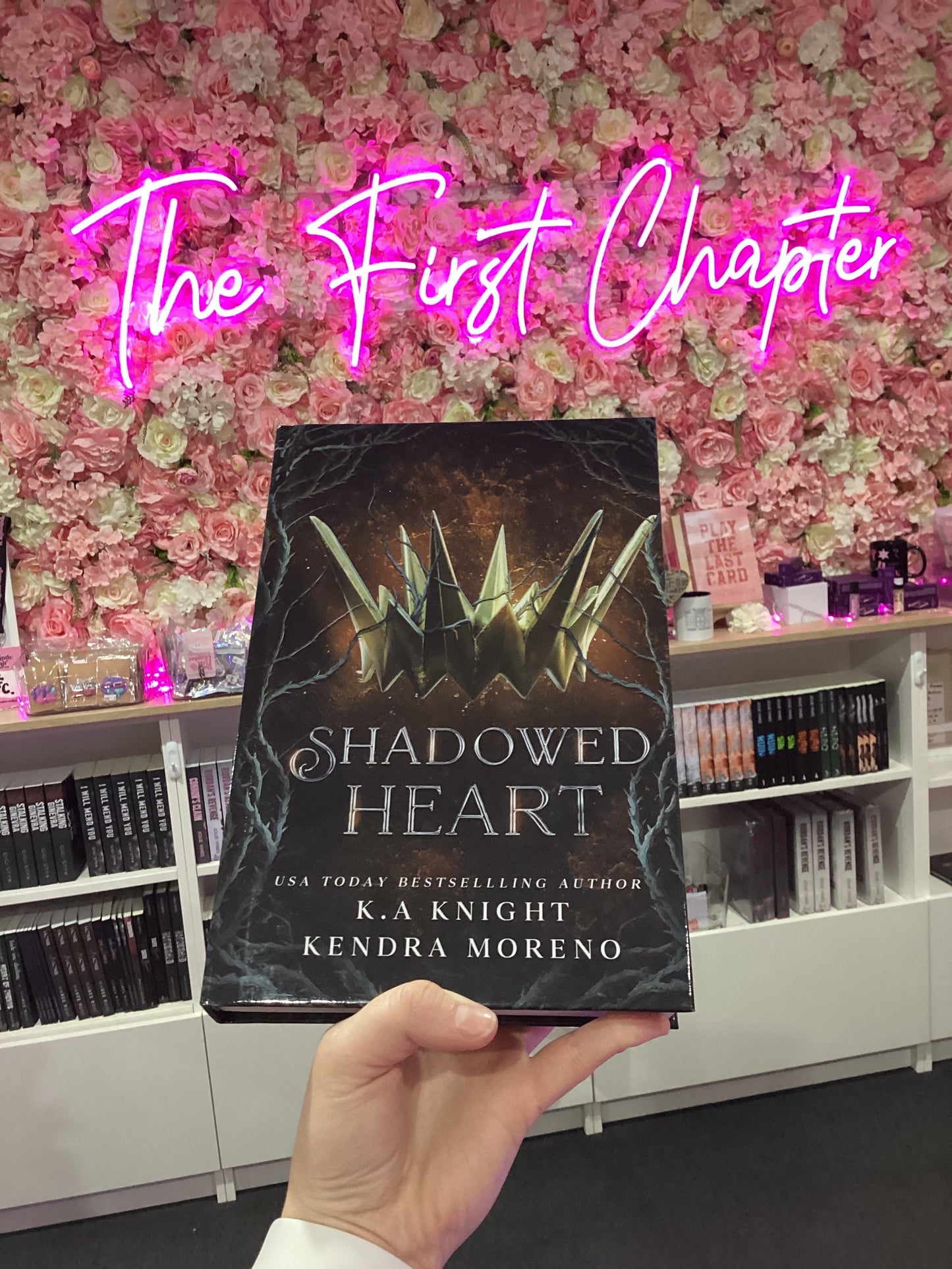 Shadowed Heart by K.A Knight & Kendra Moreno (Shadowed Kingdom #2) - Hardcover
