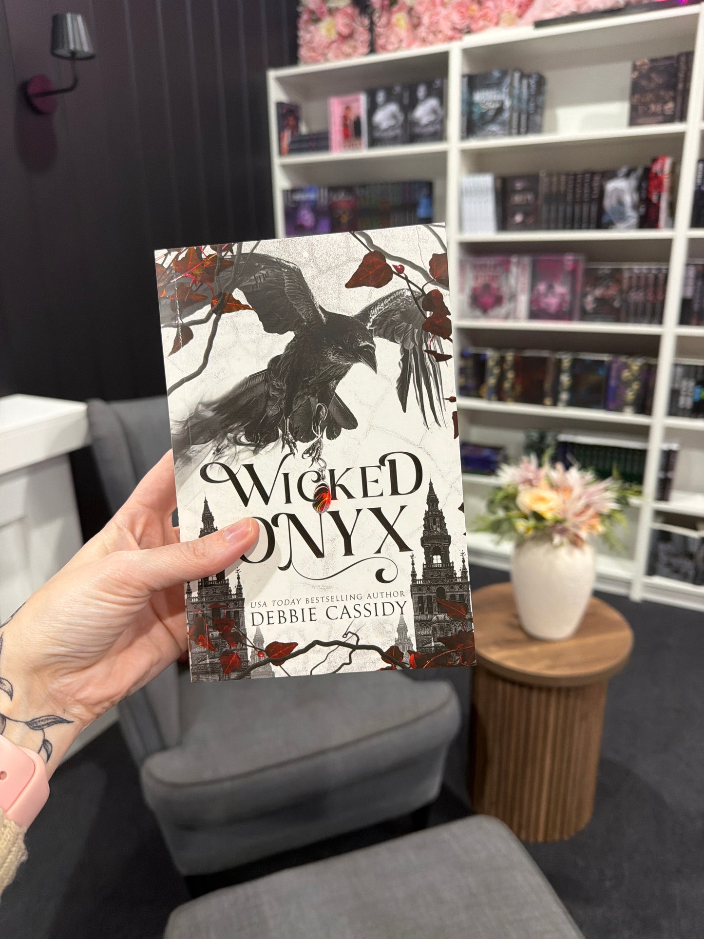 Wicked Onyx: A Dark Academia Romantasy The Veritas Legacy series by Debbie Cassidy