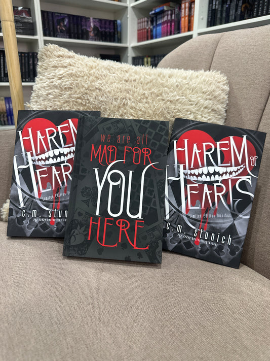 Harem of Hearts by C.M. Stunich HARDCOVER
