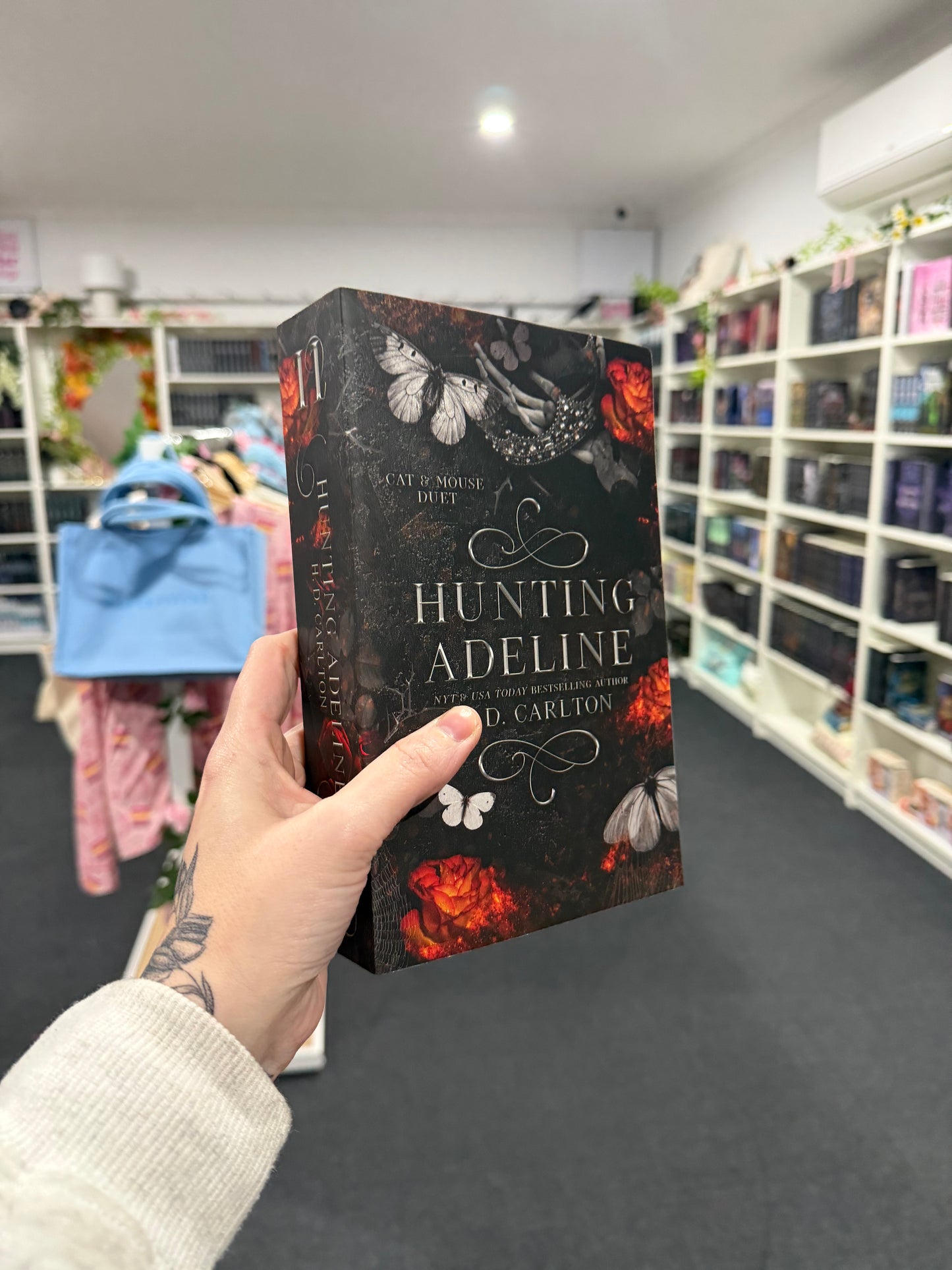 Cat & Mouse duet Haunting Adeline / Hunting Adeline PRH edition by HD CARLTON