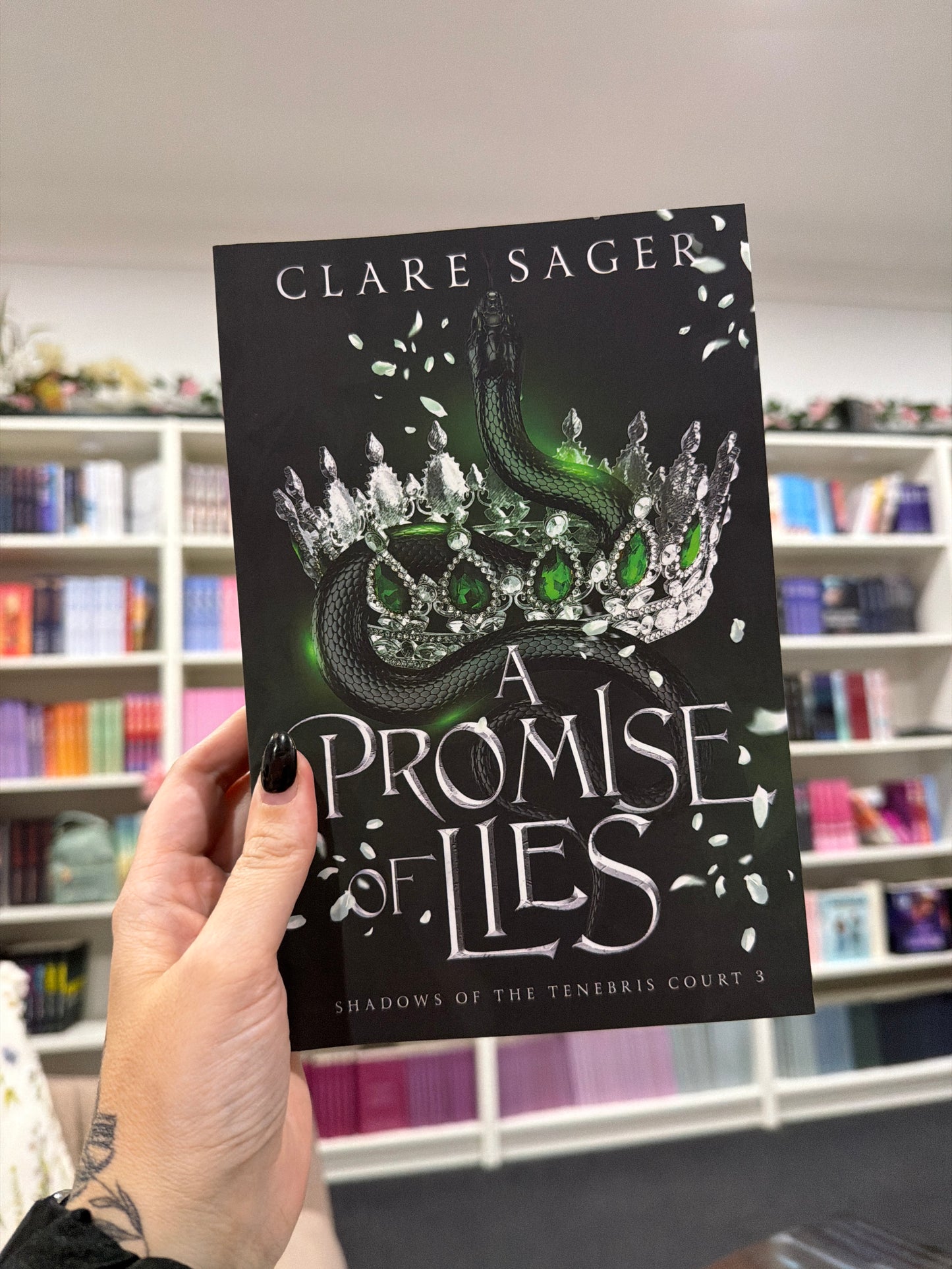 Shadows of the Tenebris Court series by Clare Saga