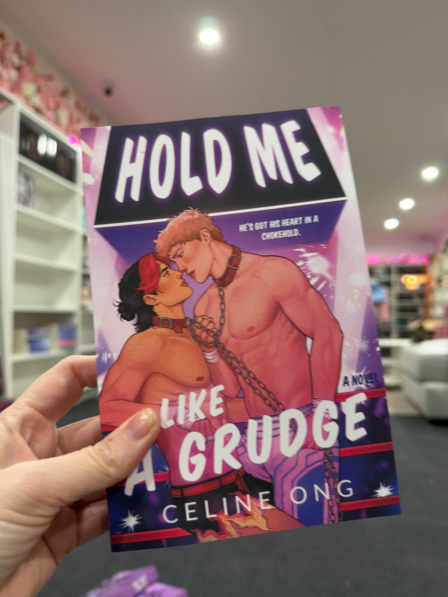 Hold Me Like a Grudge by Celine Ong