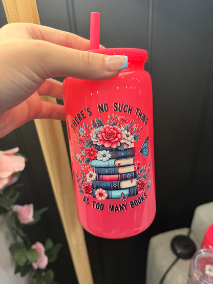 Plastic Bookish Cups
