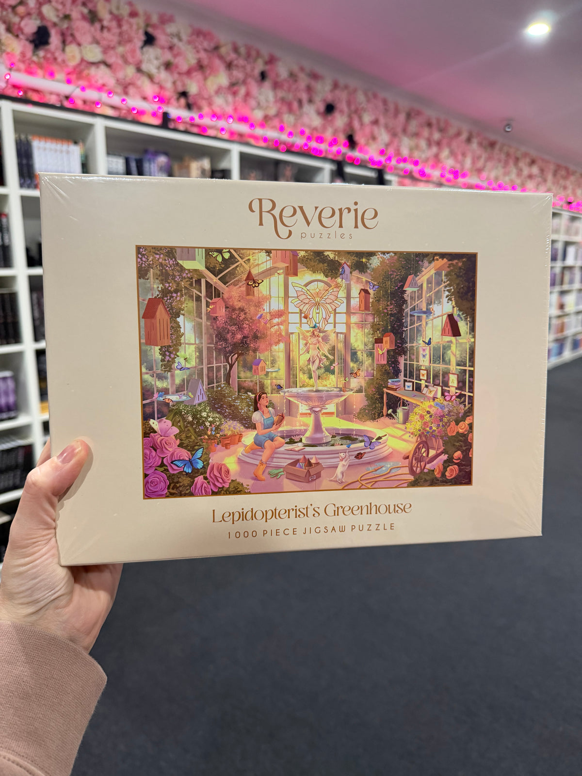Lepidopterist's Greenhouse 1000 piece puzzles REVERIE PUZZLES
