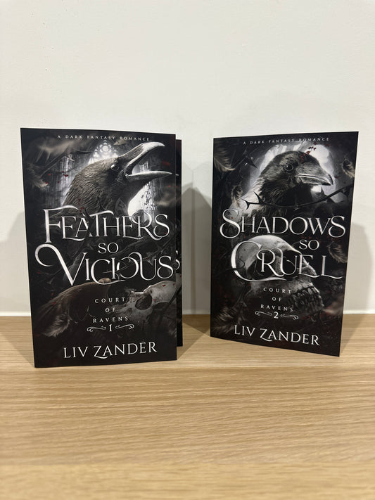 Court of Ravens series by Liv Zanders