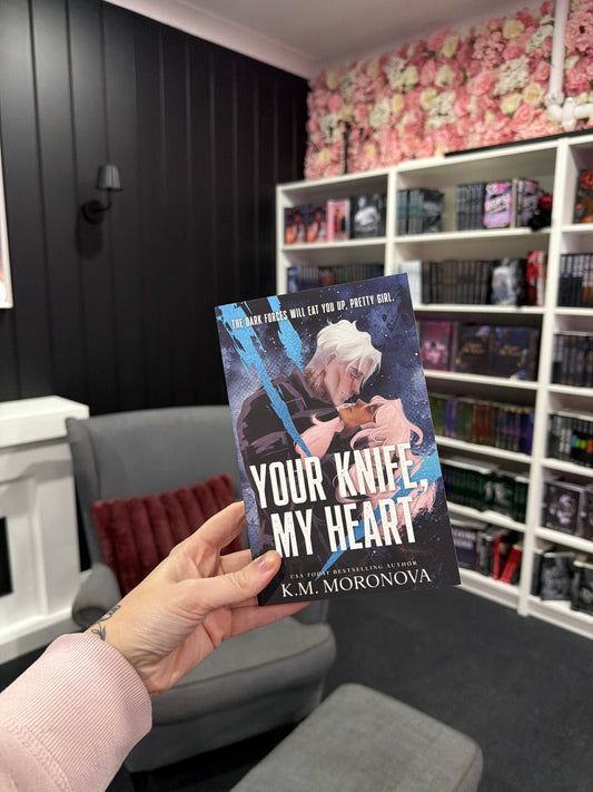 Your Knife, My Heart: A Dark Military Romance Set in the World of Leave Me Behind
 by K.M. Moronova