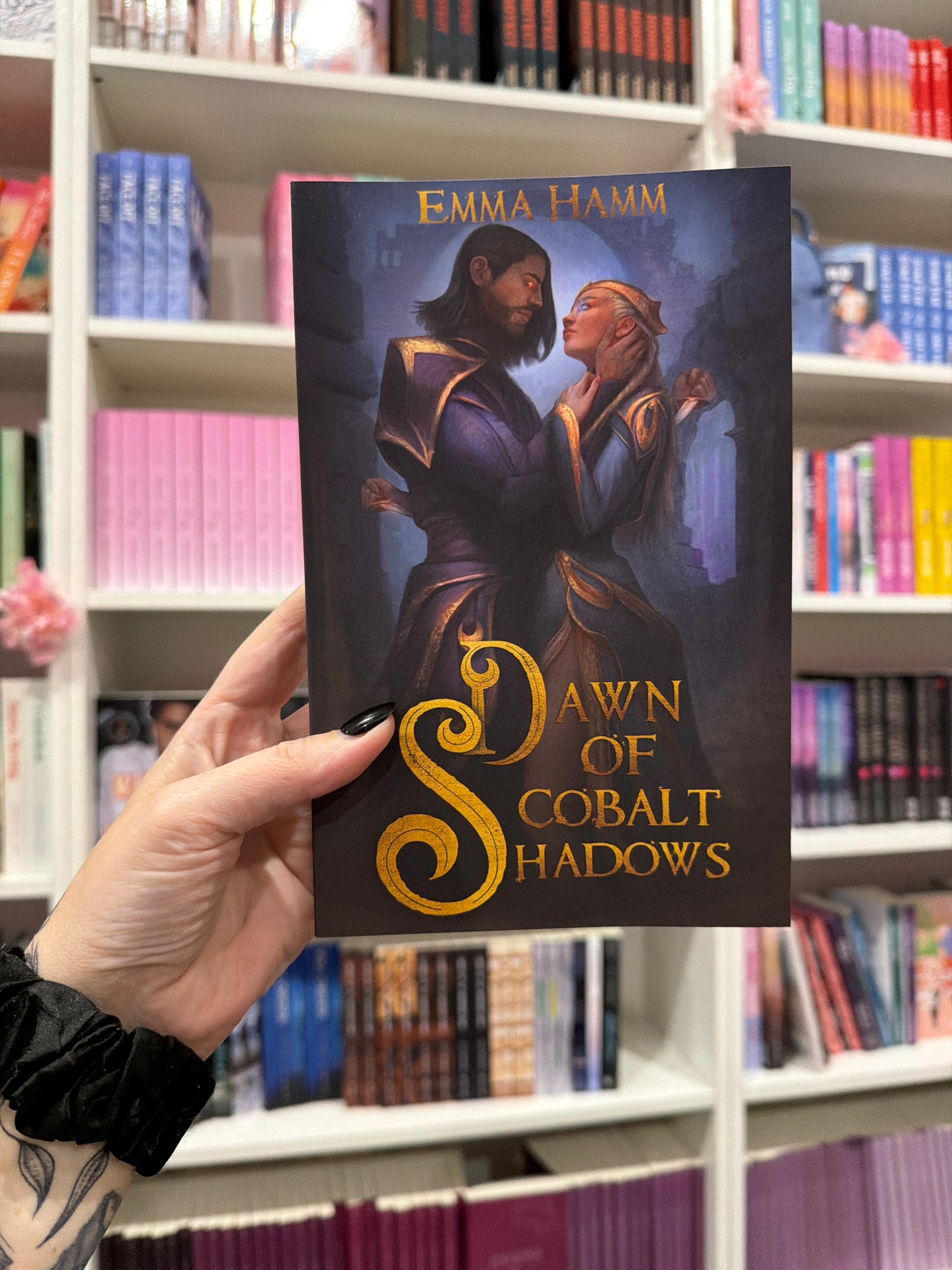 Dawn of Cobalt Shadows by Emma Hamm