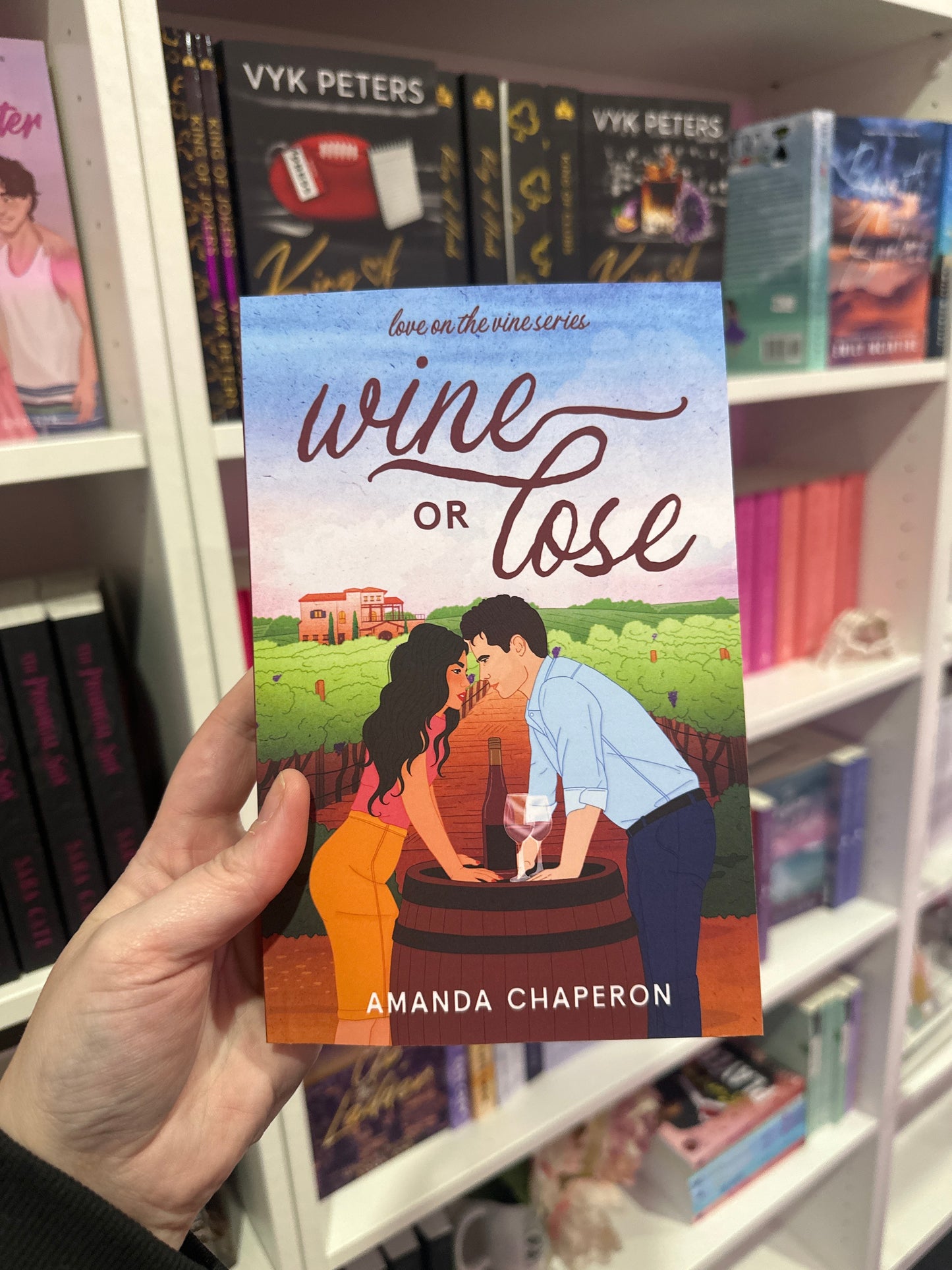 Love on the Vine series by Amanda Chaperon