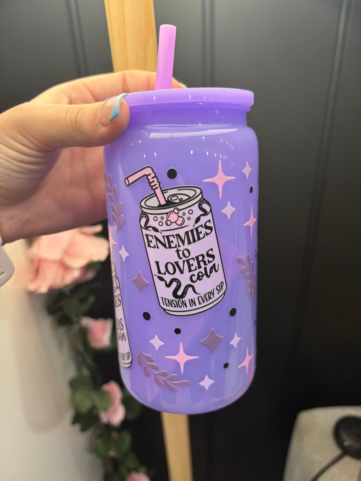 Plastic Bookish Cups