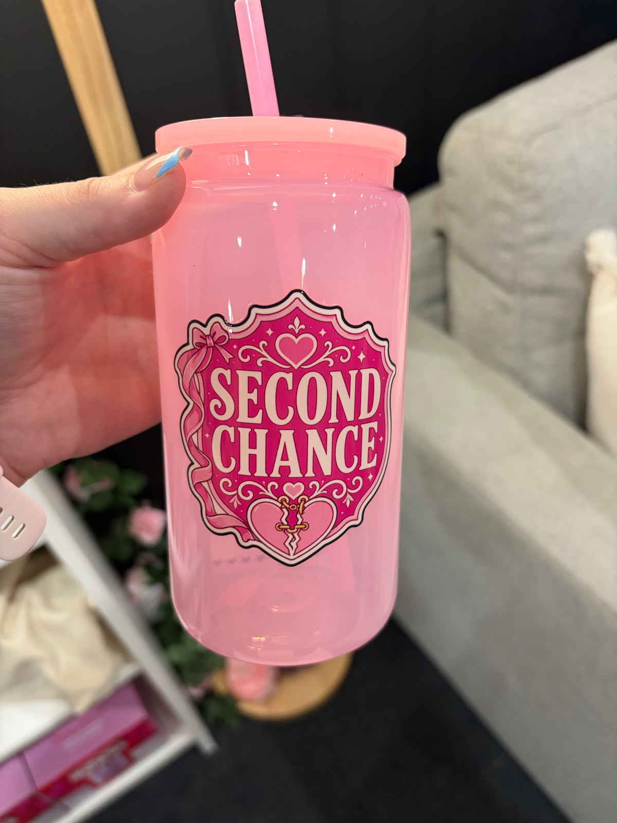 Plastic Bookish Cups