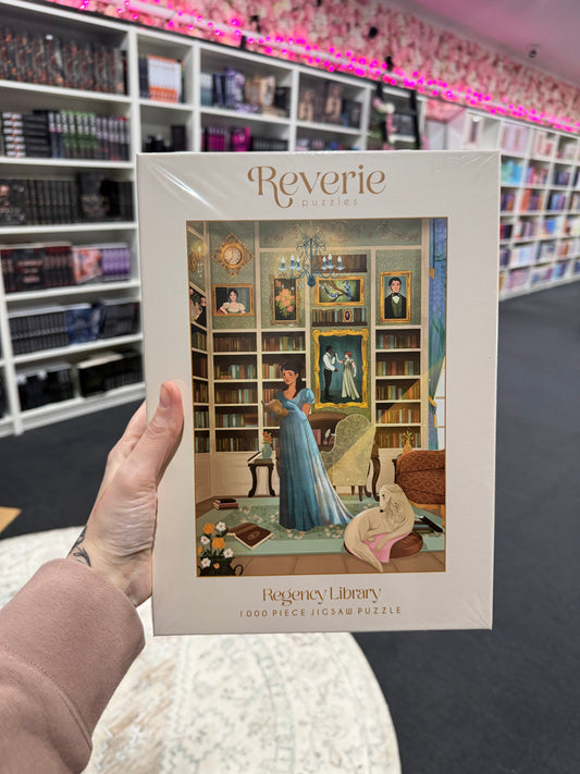 Regency Library puzzle 1000 piece REVERIE PUZZLES