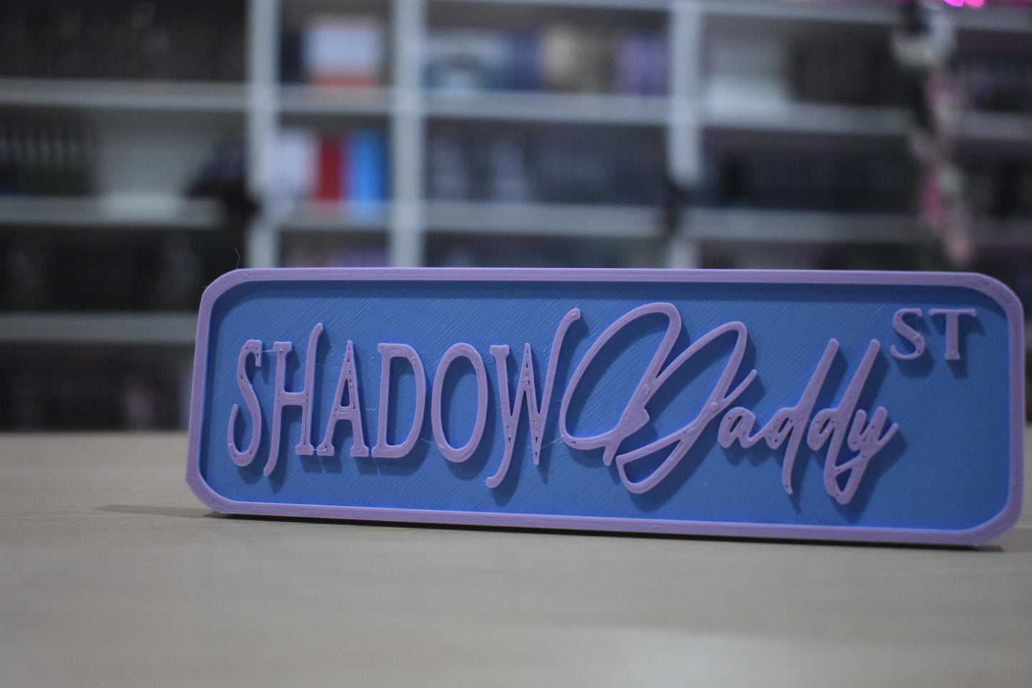 Shadow Daddy 3d sign