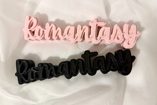 Romantasy Shelfie - 3d printed